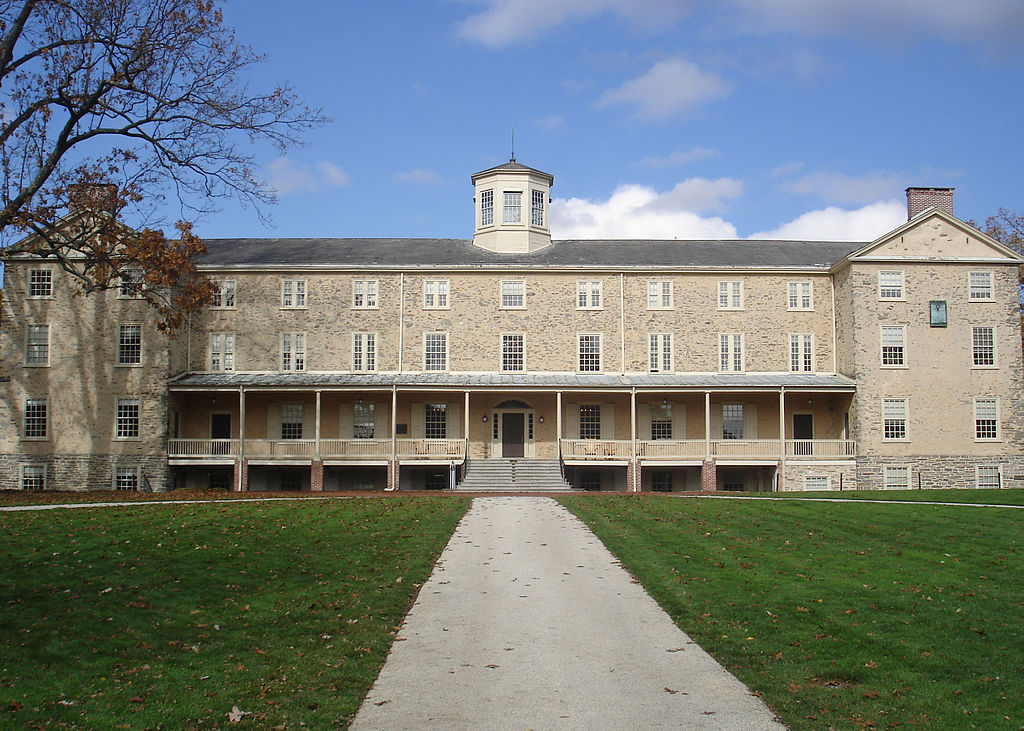 哈弗福德学院 - Founders Hall - Haverford College